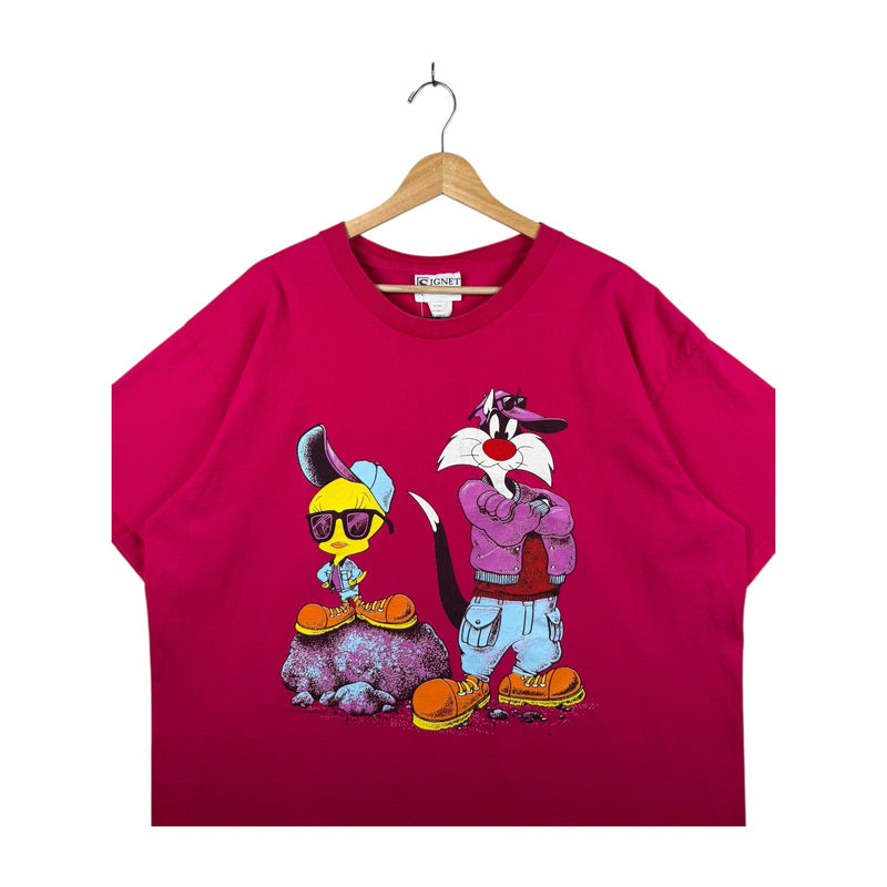 Vintage Looney Tunes Sylvester & Tweety Hip Hop T-Shirt