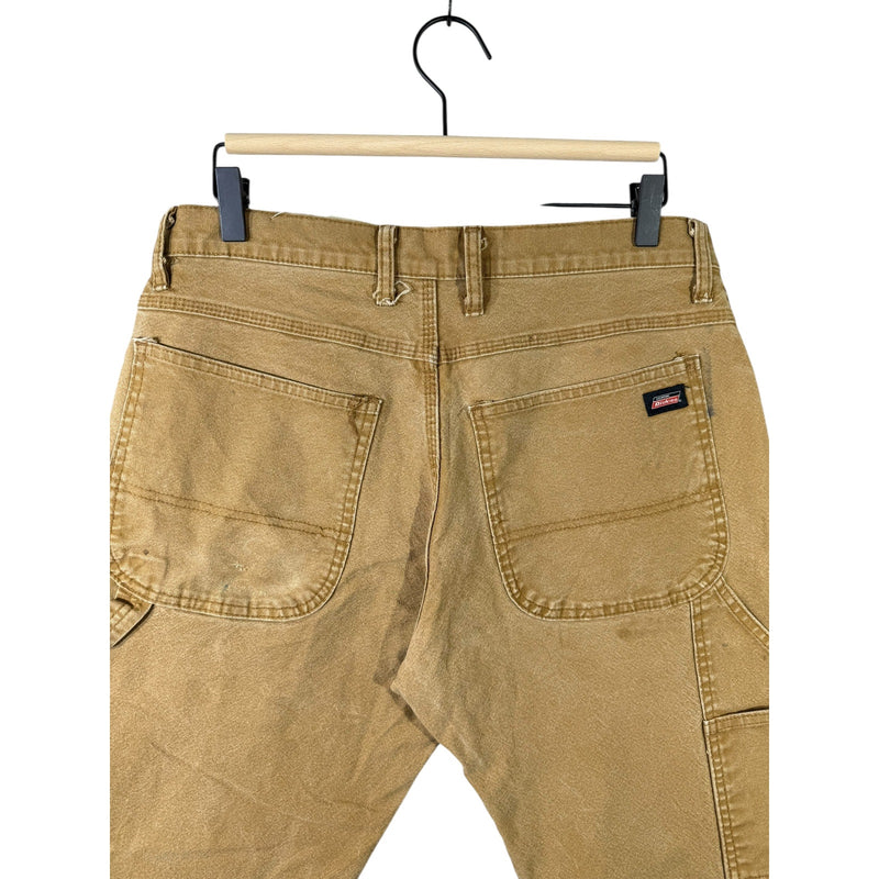 Vintage Dickies Splatter Distressed Carpenter Work Shorts 32