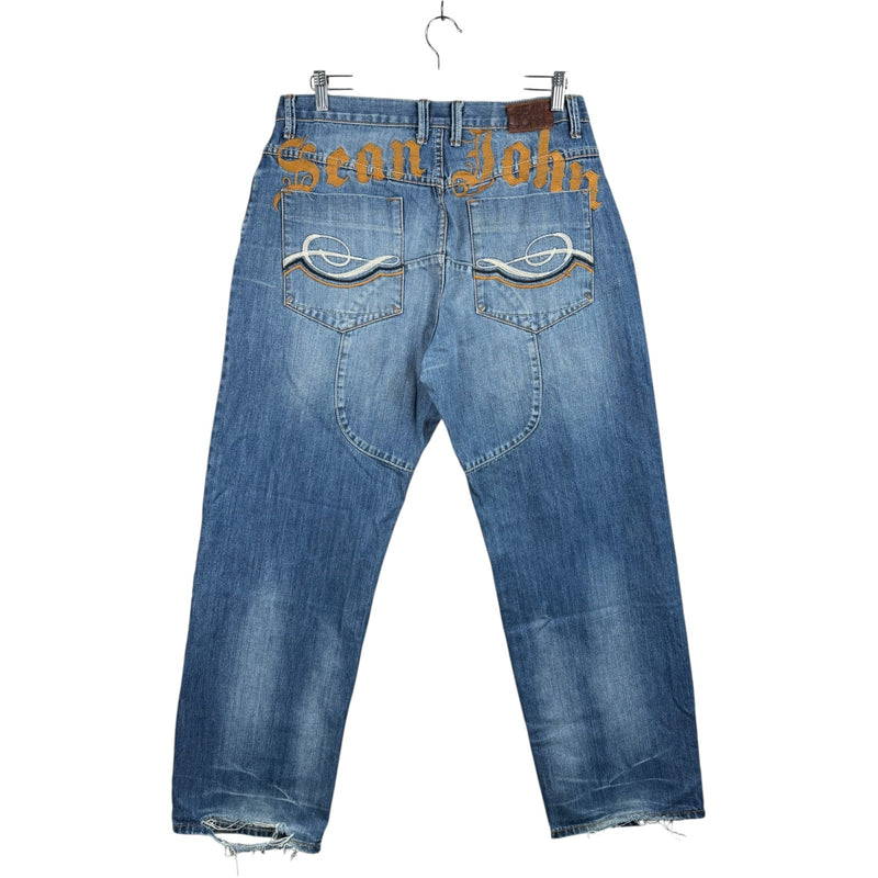 Vintage Sean John Wide Leg Denim Jeans