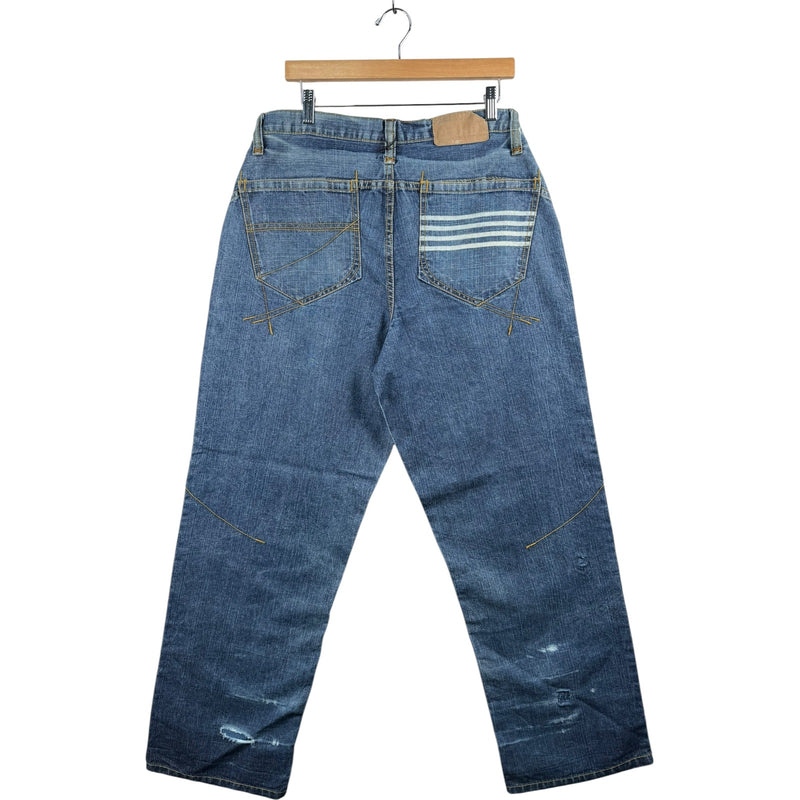 Vintage Rocawear Denim Co Embroidery Jeans 34