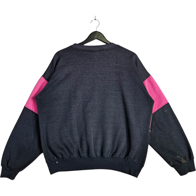 Vintage Disney Minnie Mouse Colorblock Crewneck