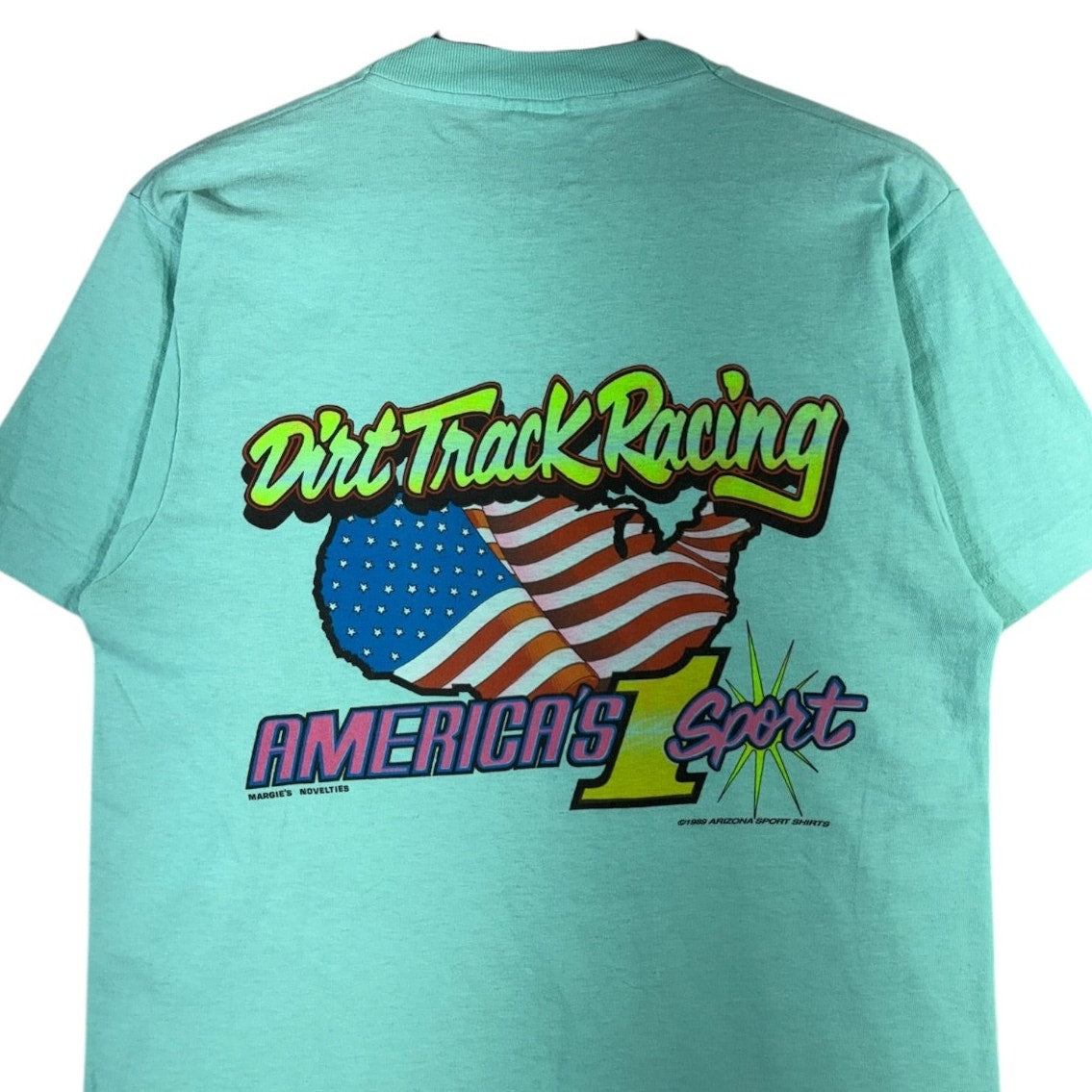 Vintage Dirt Track Racing Graphic T-Shirt