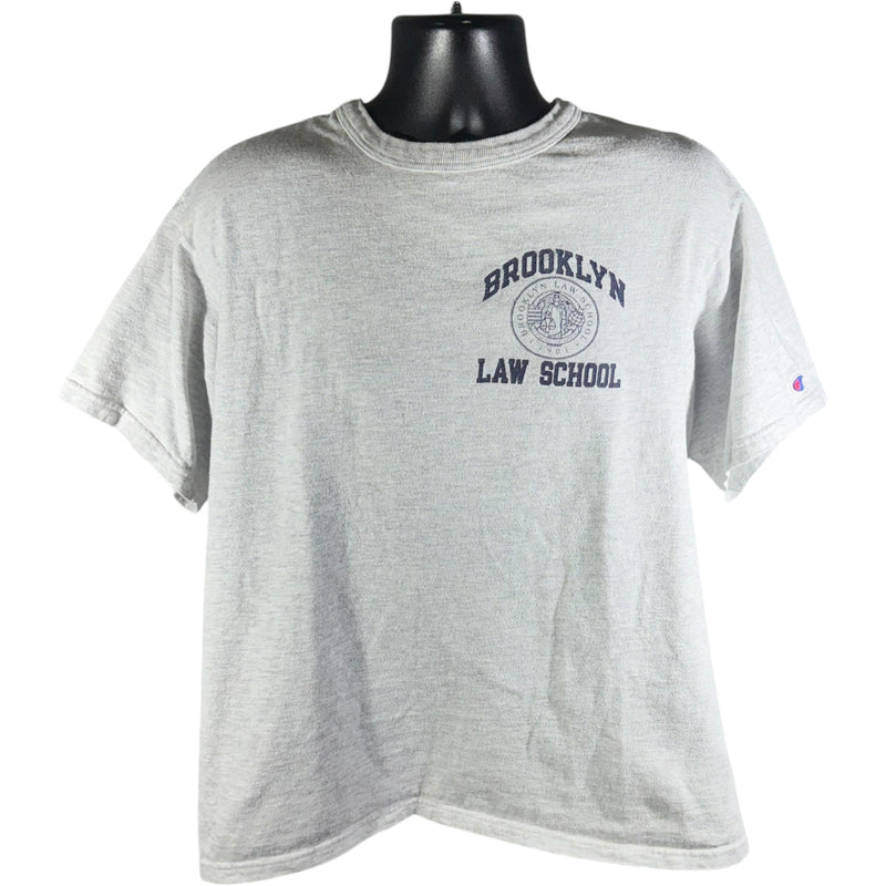 Vintage Champion Brooklyn Law School Mini Logo Tee