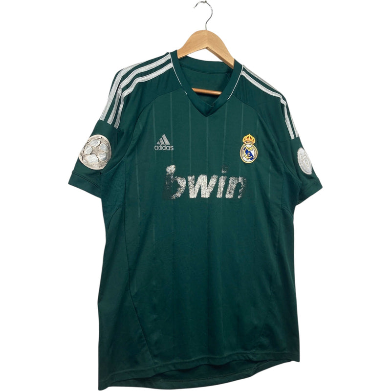 Vintage Adidas Real Madrid Bwin Soccer Jersey