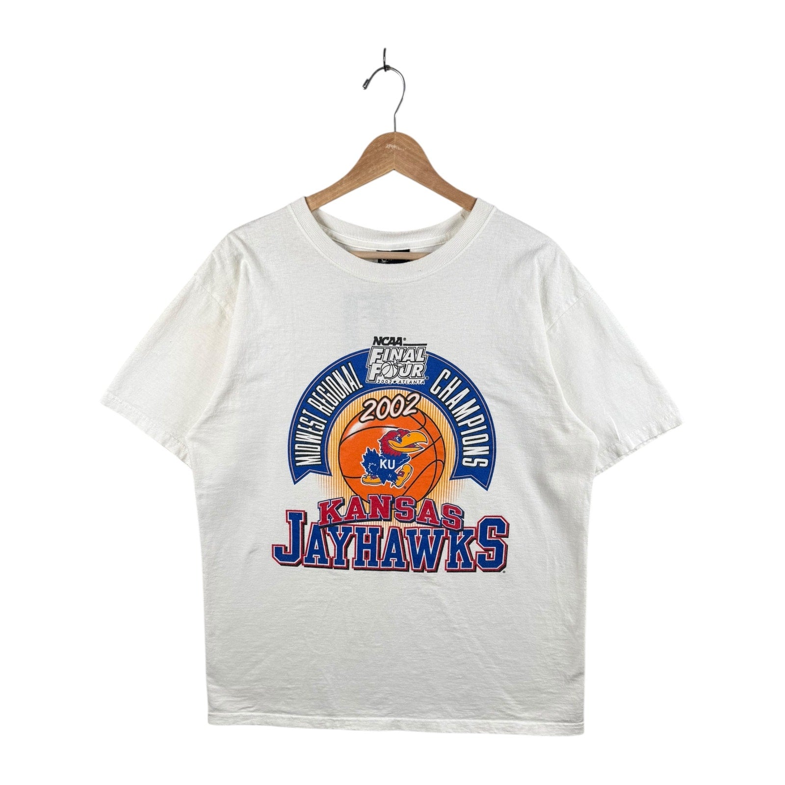 Vintage Kansas Jayhawks Basketball NCAA T-Shirt
