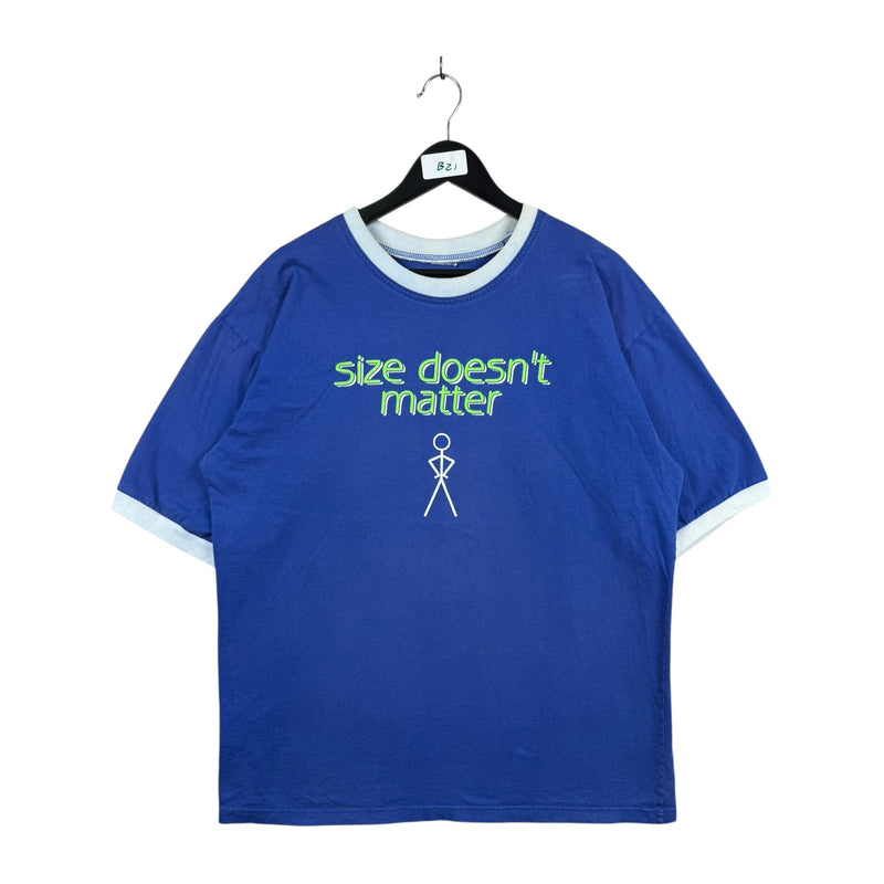 Vintage Size Doesn't Matter Performance Does Graphic T-Shirt
