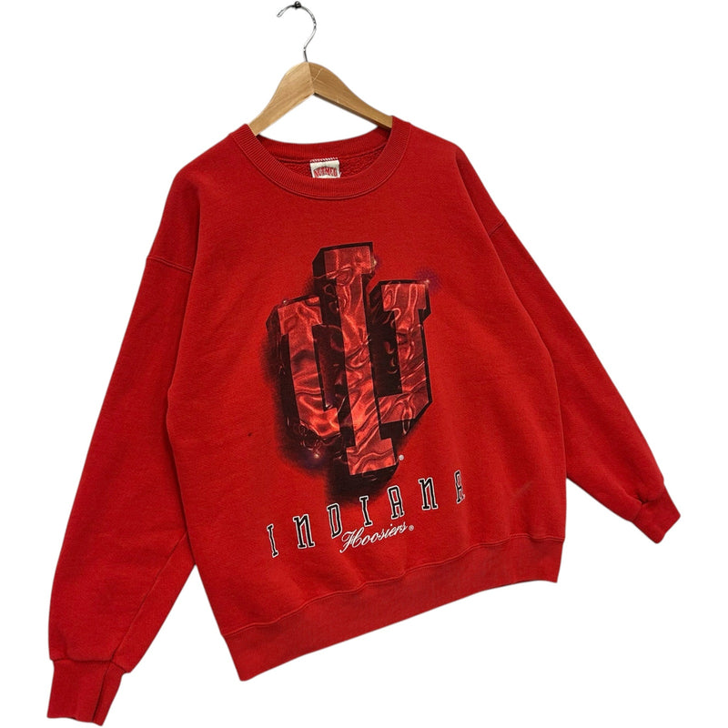 Vintage Nutmeg Indiana University Big Logo Crewneck