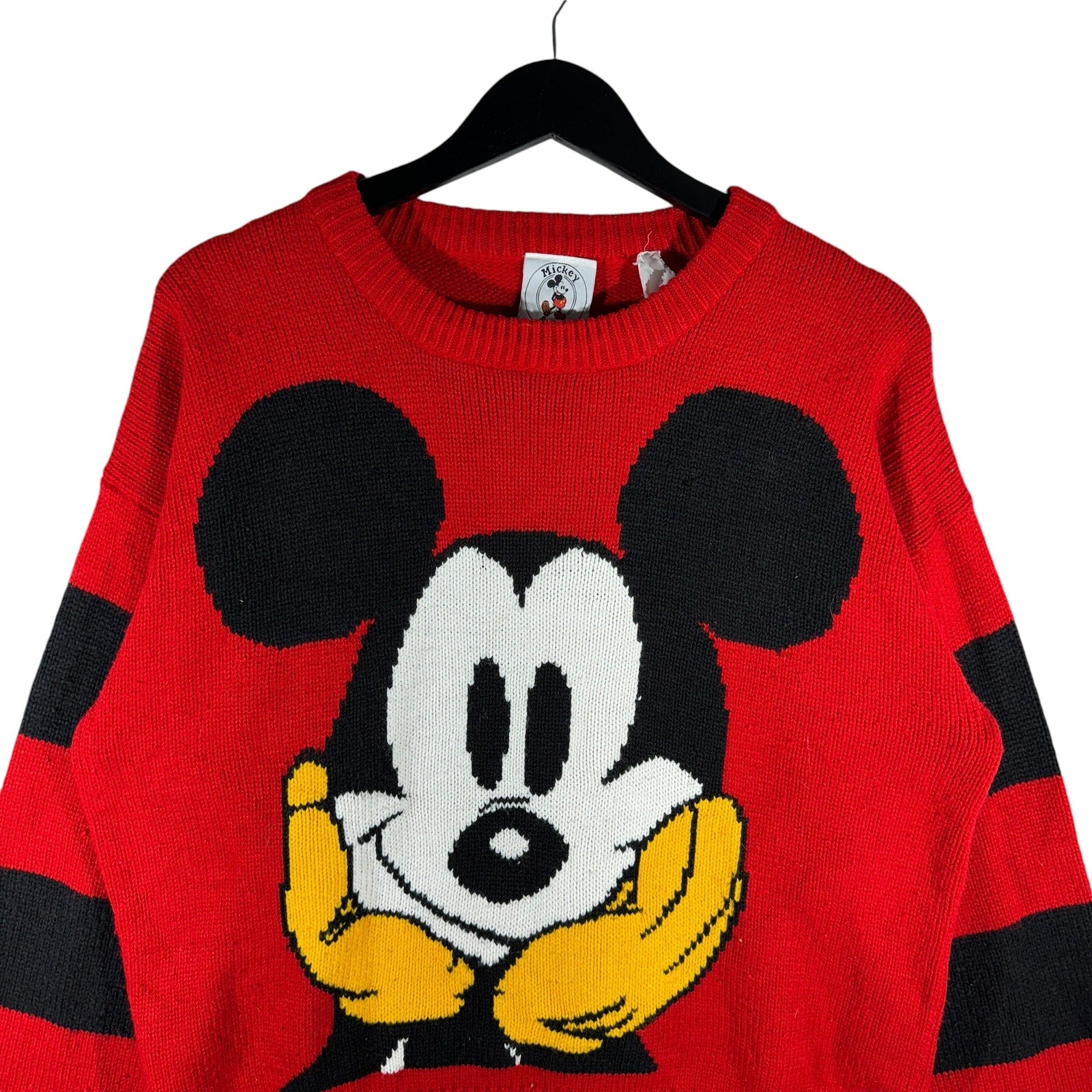 Vintage Mickey Mouse Big Face Sweater