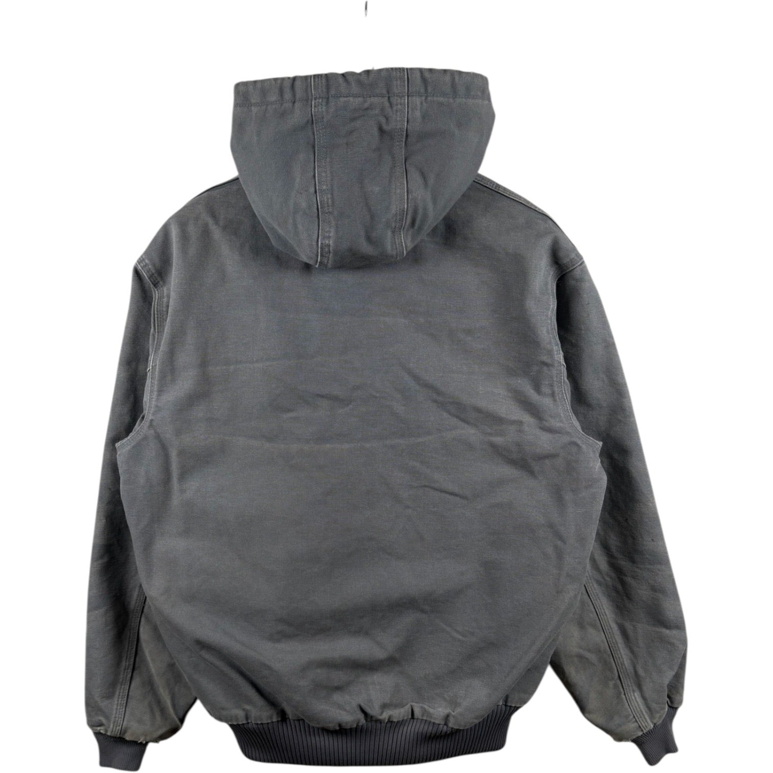 Vintage Carhartt Flannel Lined Hooded Full Zip Workwear Jacket