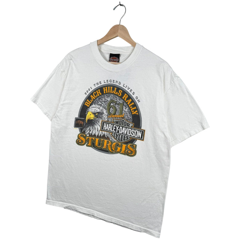 Vintage Harley Davidson Motorcycles T-Shirt 2001