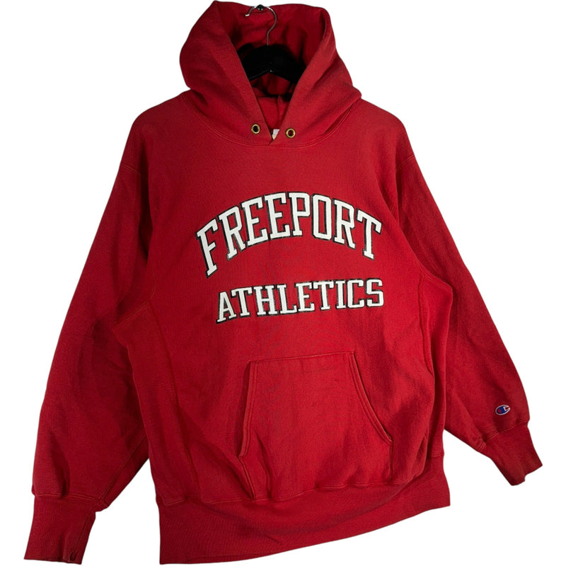 Vintage Freeport Athletics Champion Reverse Weave Hoodie 80s