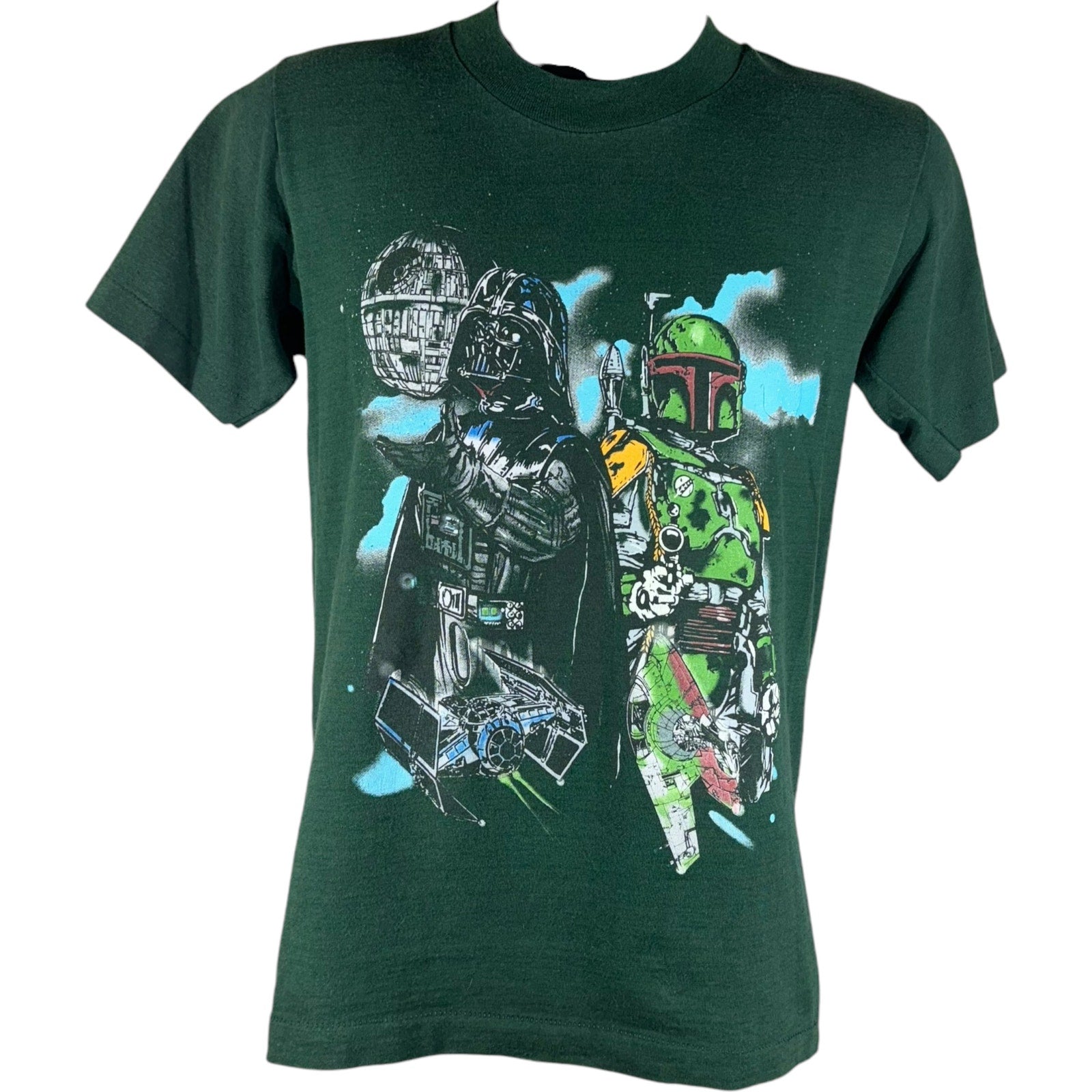 Vintage Stars Wars Darth Vader & Boba Fett Tee 1997