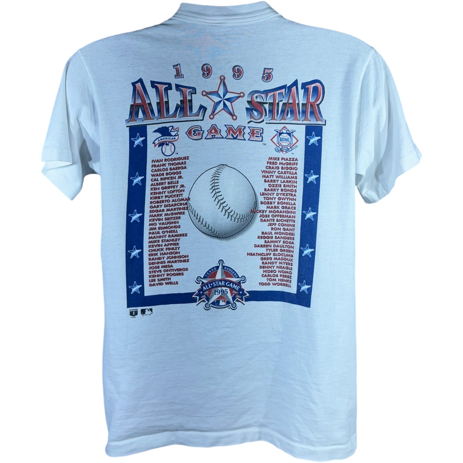 Vintage MLB All Star Game Caricature Tee 1995