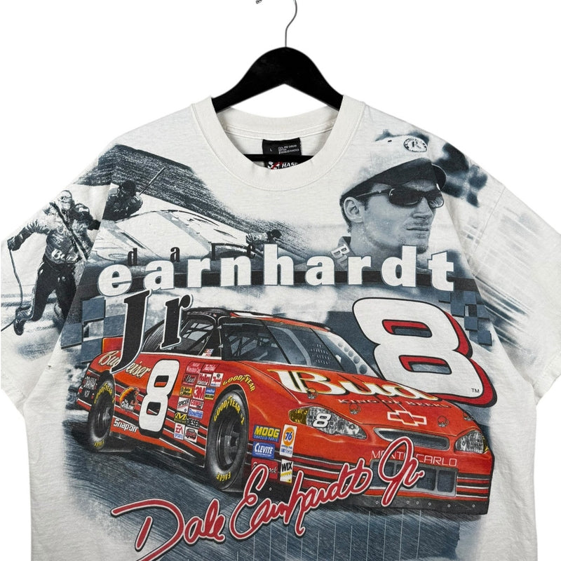 Vintage Dale Earnhardt Jr. #8 Budweiser NASCAR T-Shirt