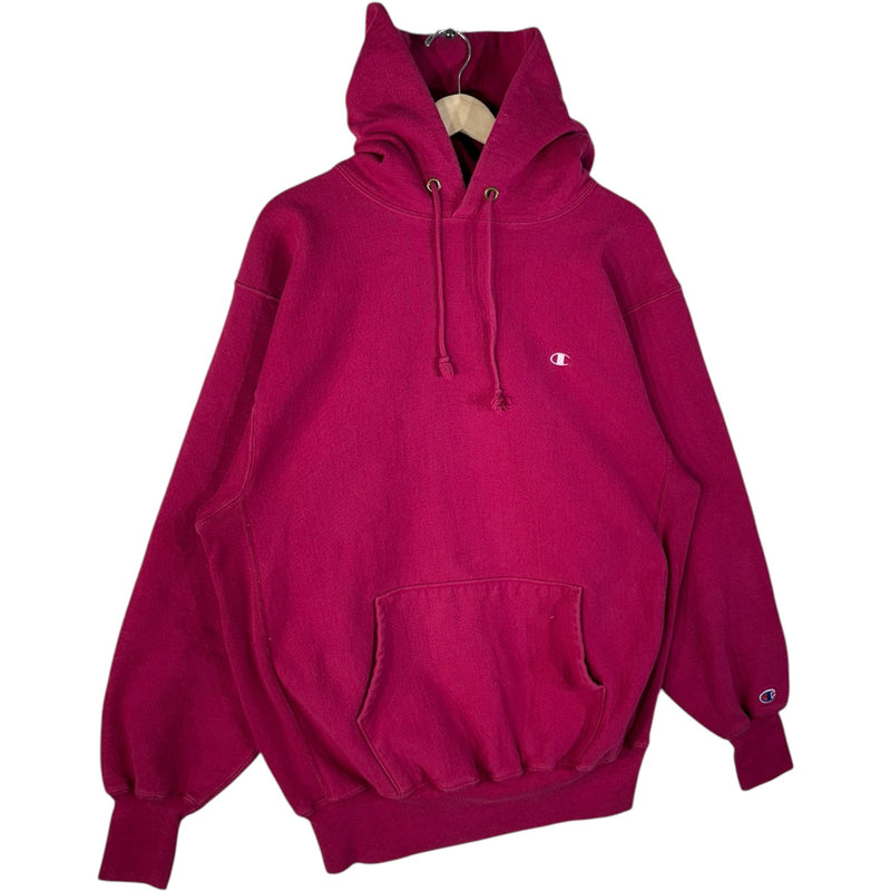 Vintage Small Logo Champion Reverse Weave Hoodie