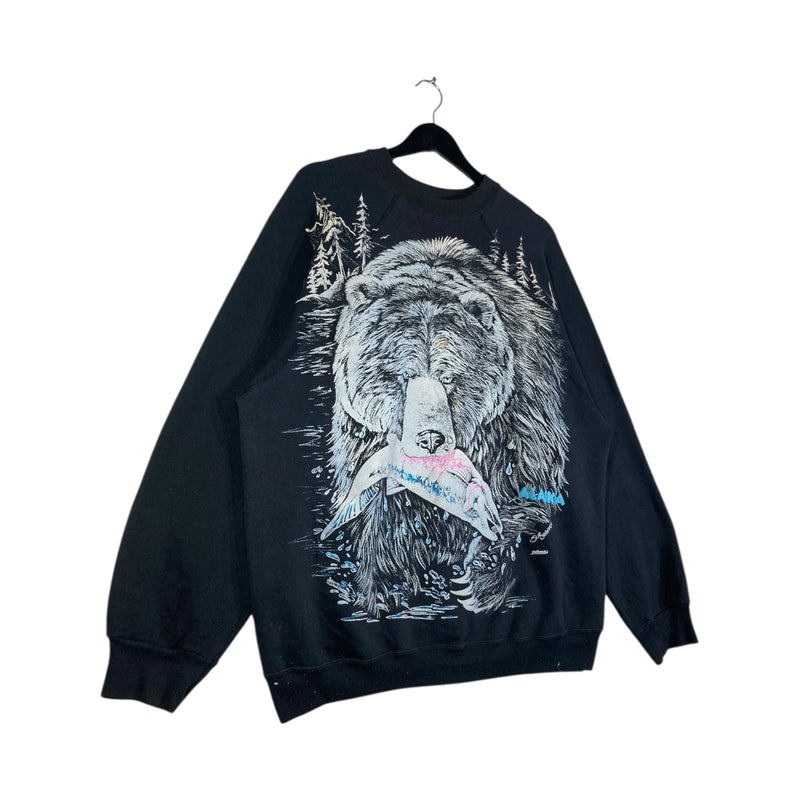 Vintage Tultex Alaska Bear Pullover Crewneck