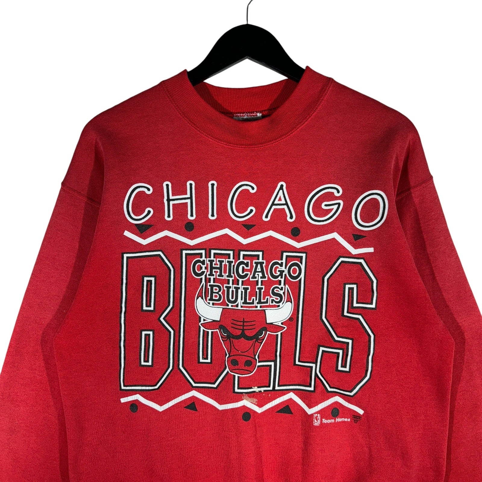 Vintage Chicago Bulls NBA Spellout Crewneck