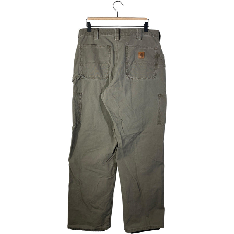 Vintage Carhartt Utility Work Canvas Cargo Pants 34