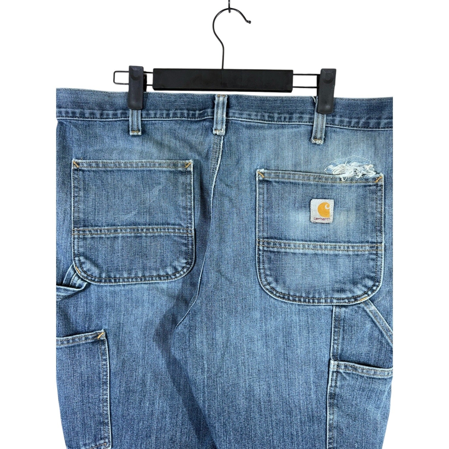 Vintage Carhartt Denim Carpenter Shorts 36