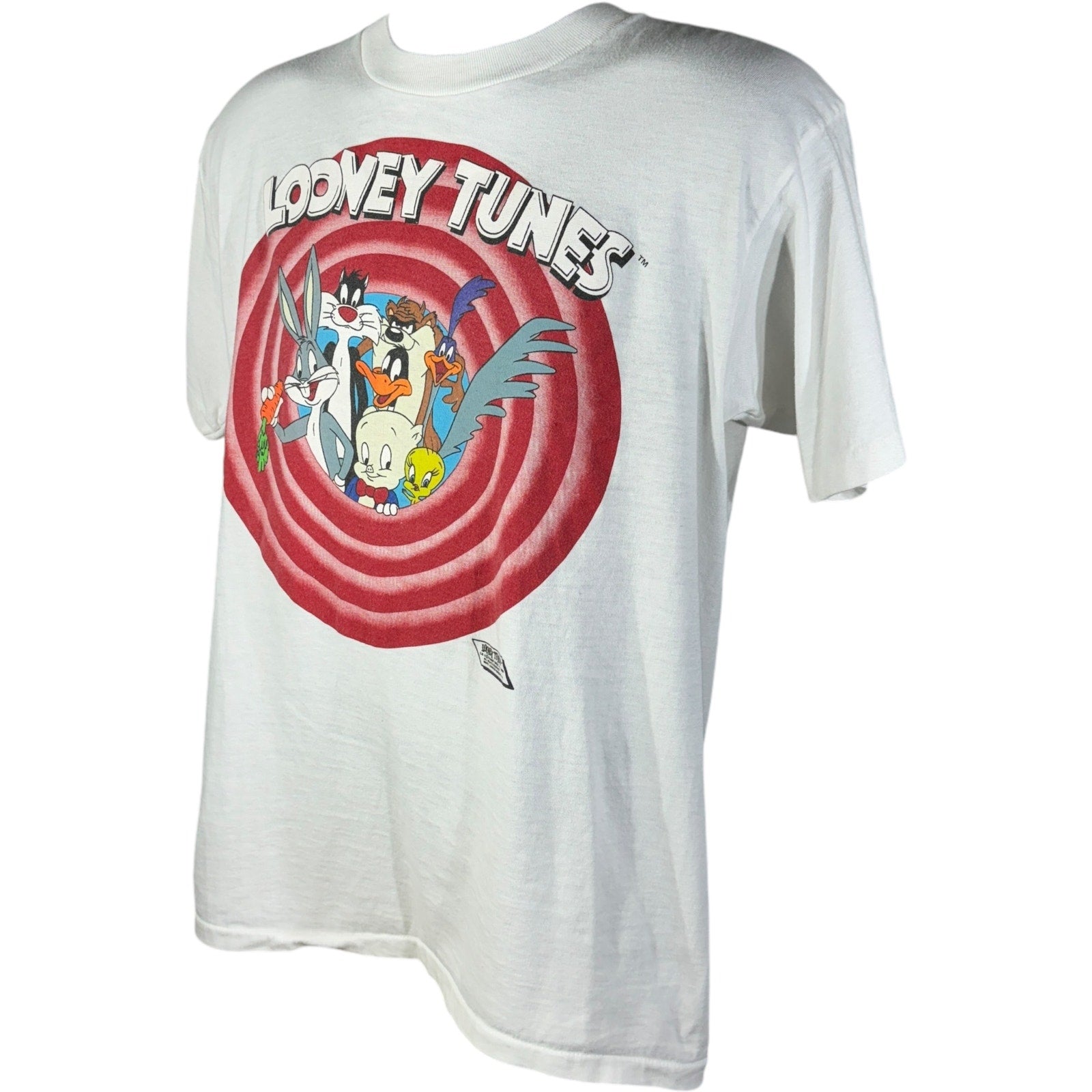 Vintage Looney Tunes "That's All Folks" Logo Tee