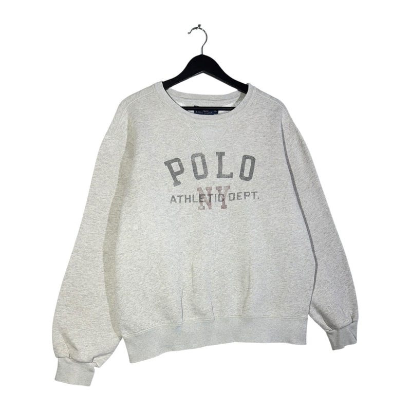 Vintage Polo Ralph Lauren NY Athletic Pullover Sweater