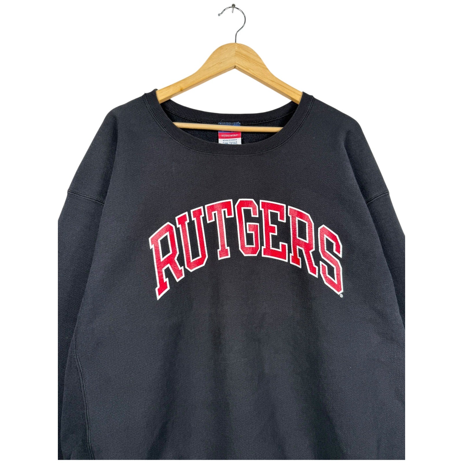 Vintage Champion Rutgers State New Jersey University Sweatshirt
