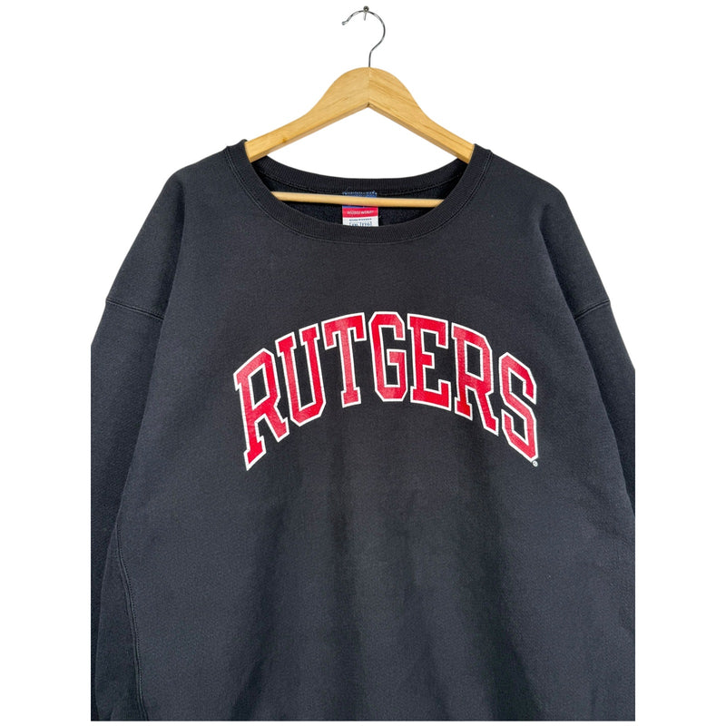 Vintage Champion Rutgers State New Jersey University Sweatshirt
