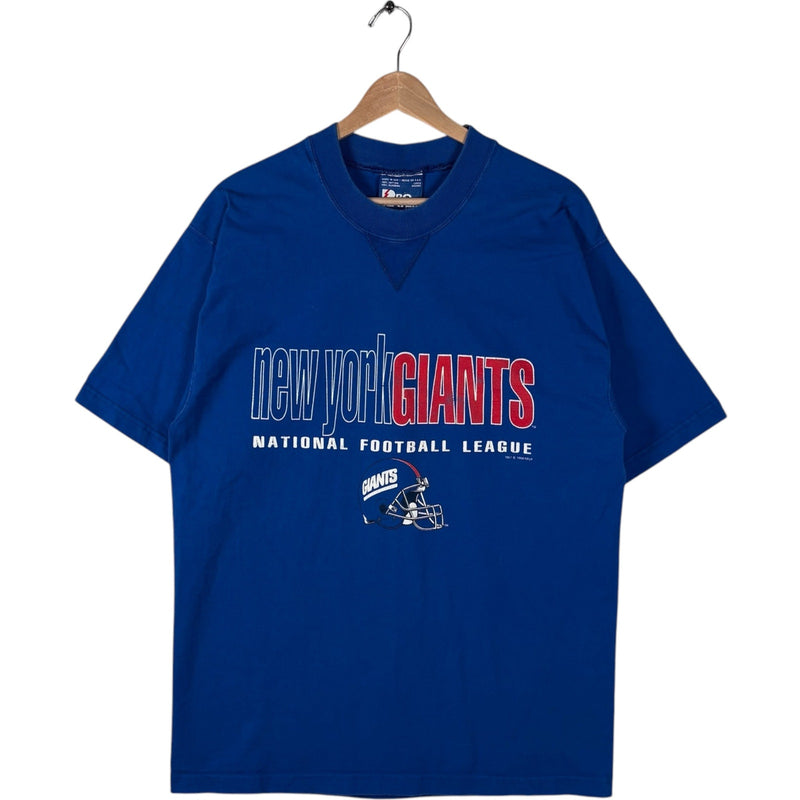 Vintage Pro Player New York Giants Spellout NFL Tee 90