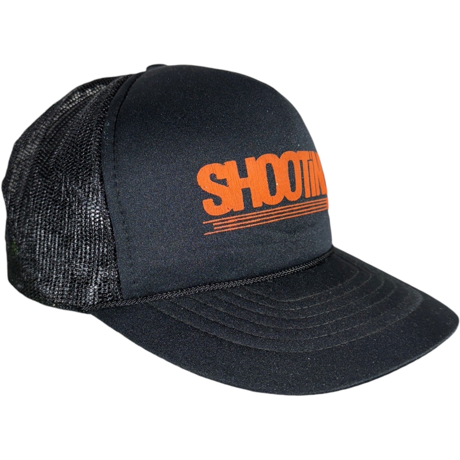 Vintage Shooting Times Trucker Snapback Hat