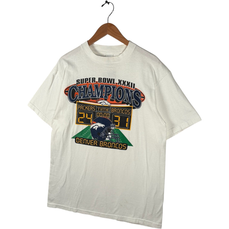 Vintage Logo 7 Denver Broncos Super Bowl Champs Tee