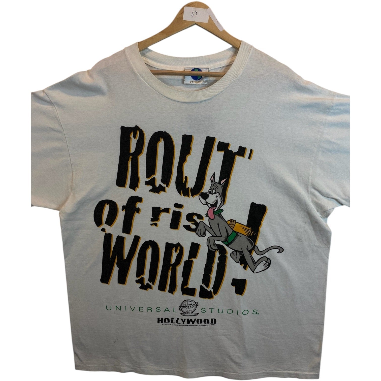 Vintage Universal Studios Scooby-Doo Out of This World T-Shirt