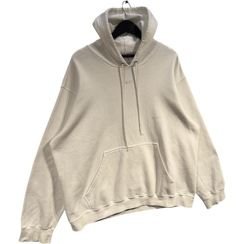 Vintage Nike Tonal Center Swoosh Hoodie 00s