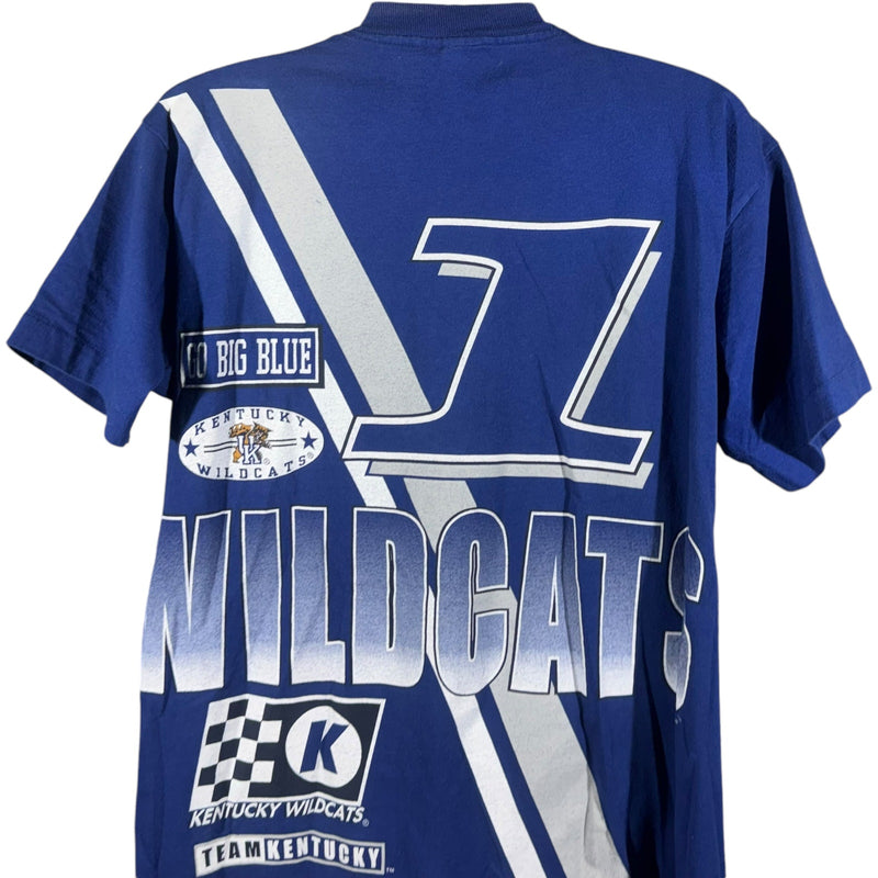 Vintage University Of Kentucky Wildcats AOP Tee 90s