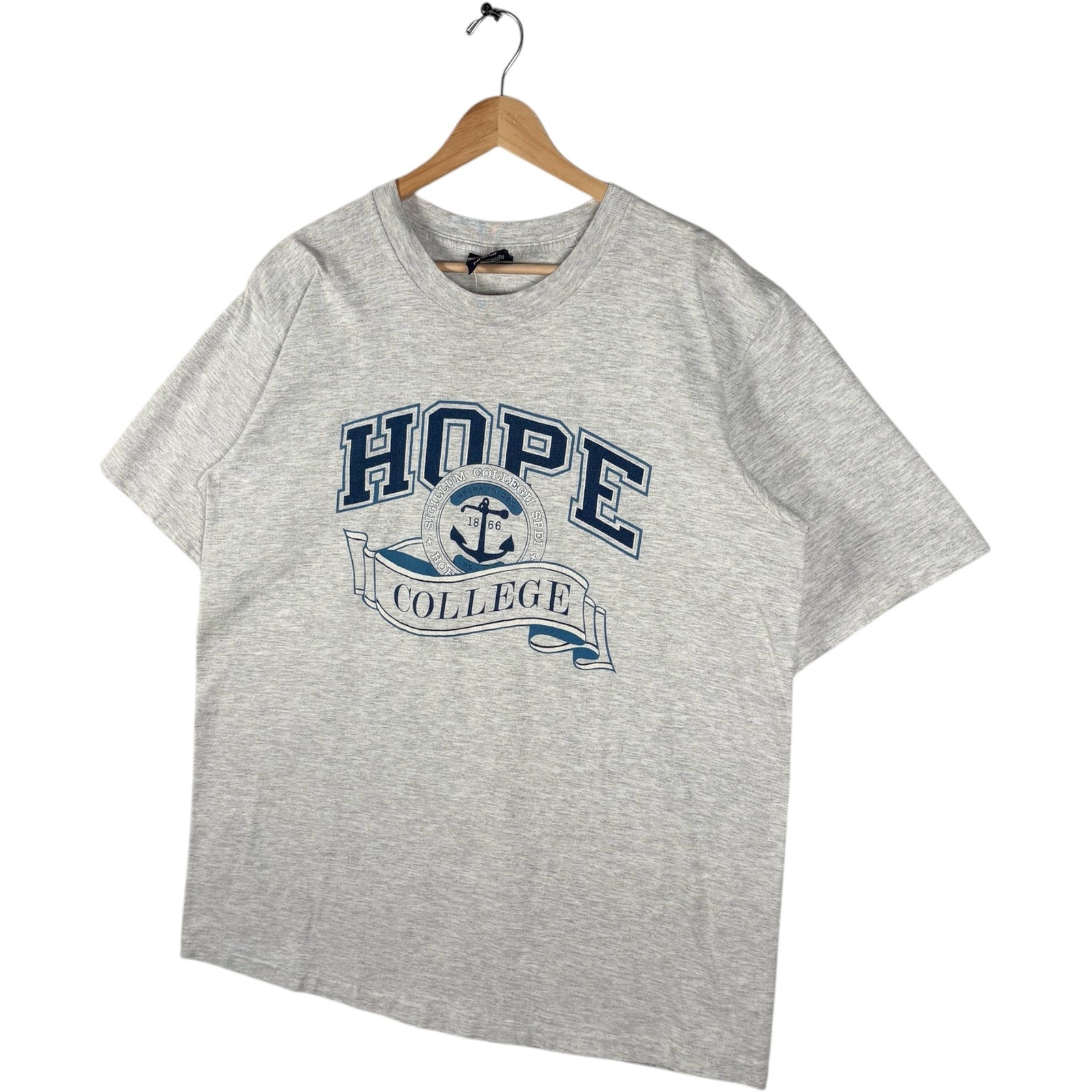 Vintage Hope College Spellout Logo Tee