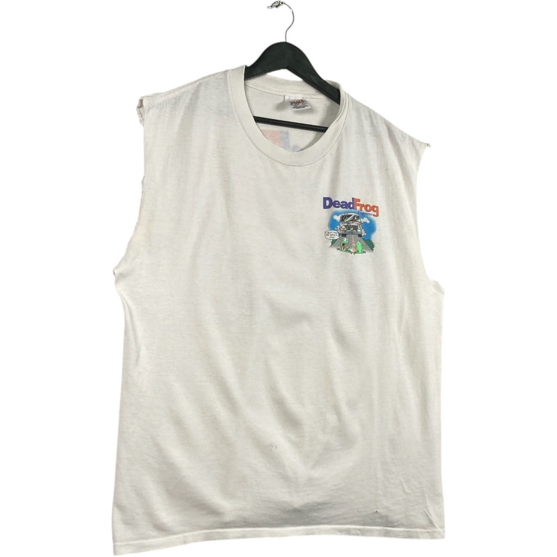 Vintage DeadFrog Express Humor Tank Top