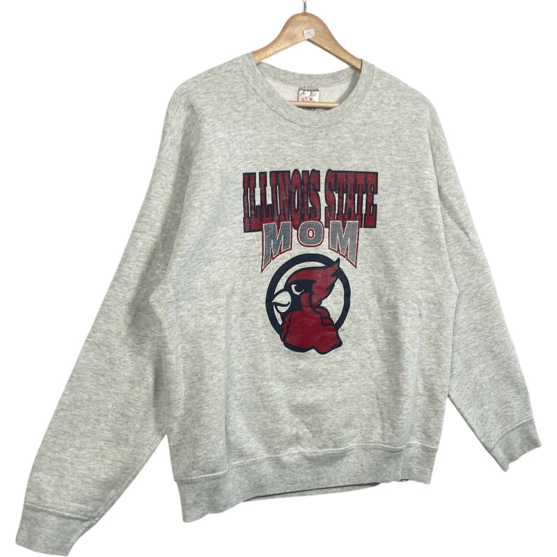 Vintage Illinois State University Redbirds Mom Crewneck