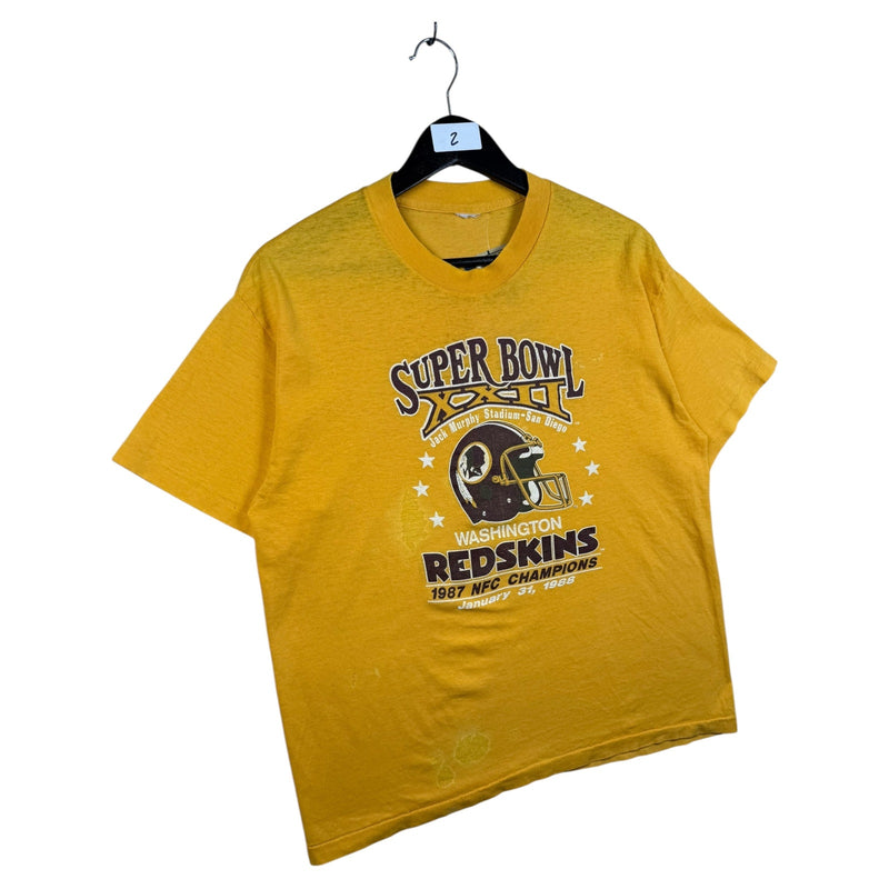 Vintage NFL Super Bowl XXII Washington Redskins T-Shirt