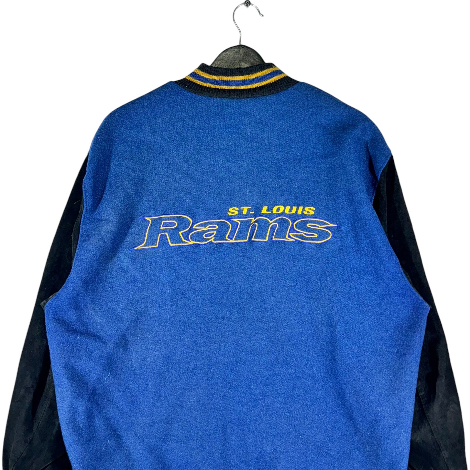 Vintage St. Louis Rams NFL Wool Varsity Jacket