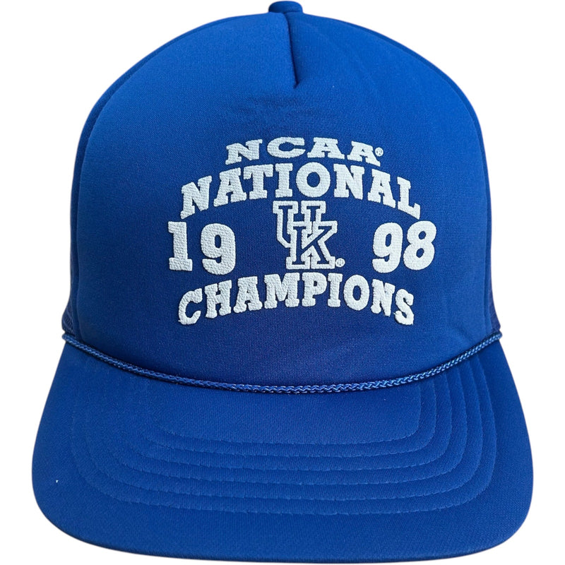 Vintage Kentucky NCAA National Champions Trucker Snapback 90s Hat