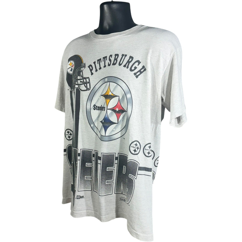 Vintage Pittsburgh Steelers Helmet Tee