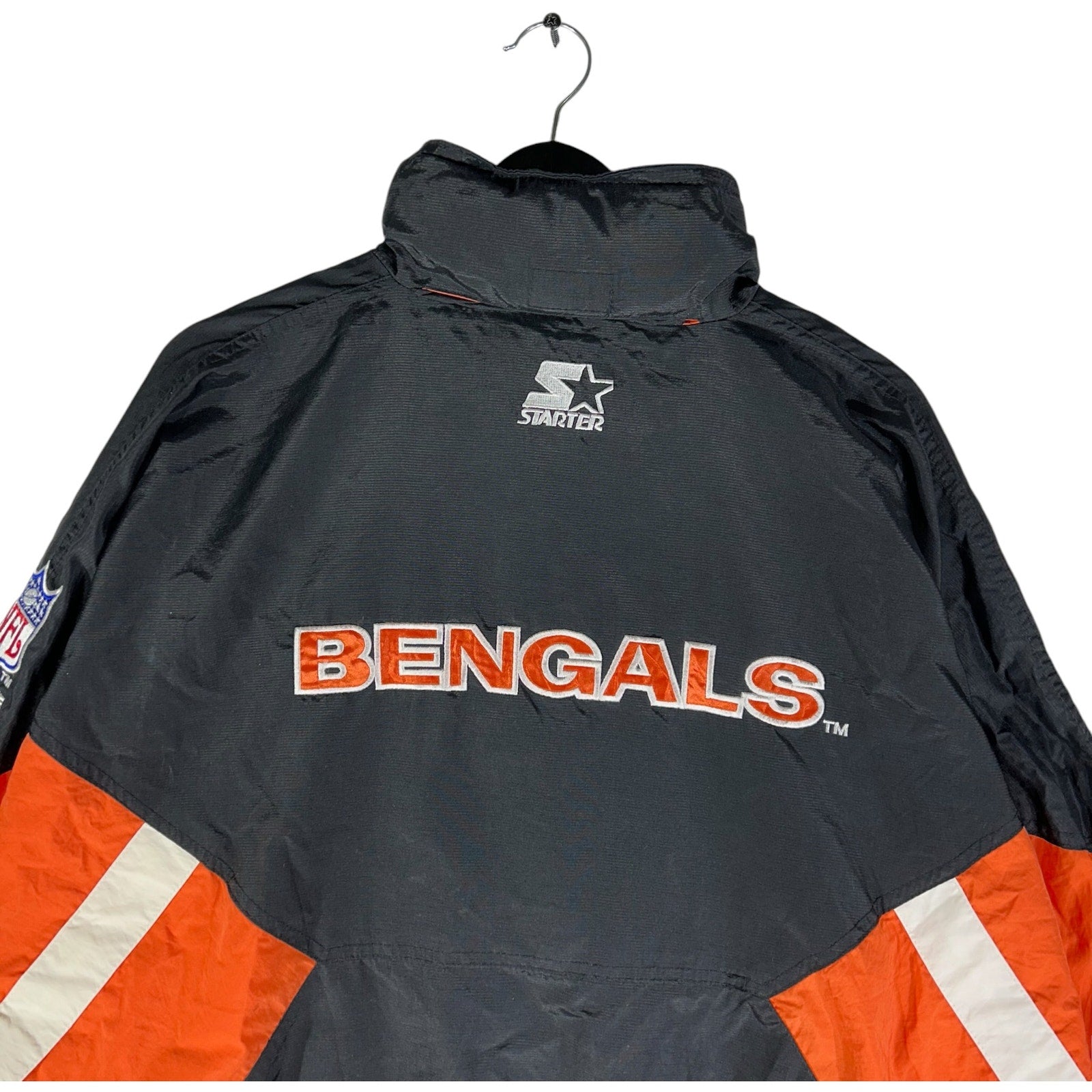 Vintage Starter Cincinnati Bengals NFL Anorak Light Jacket