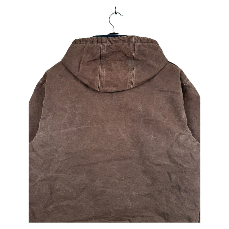 Vintage Carhartt Insulated Active Full Zip Hoodie