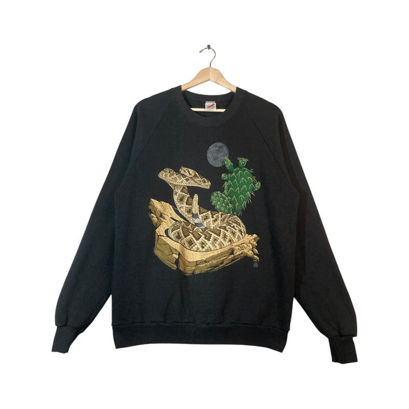Vintage Jerzees Rattle Snake Sweatshirt Crewneck