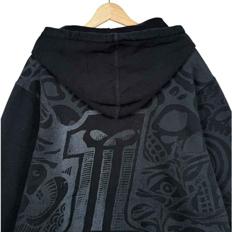 Vintage Harley Davidson Tribal Graphic Hoodie