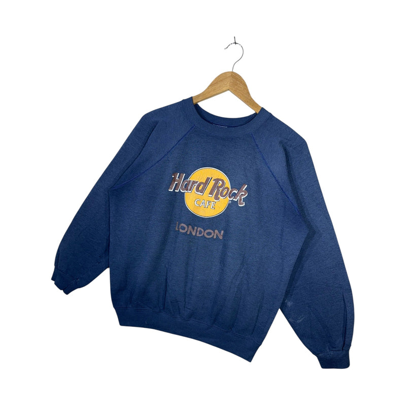 Vintage Hard Rock Cafe London Logo Crewneck