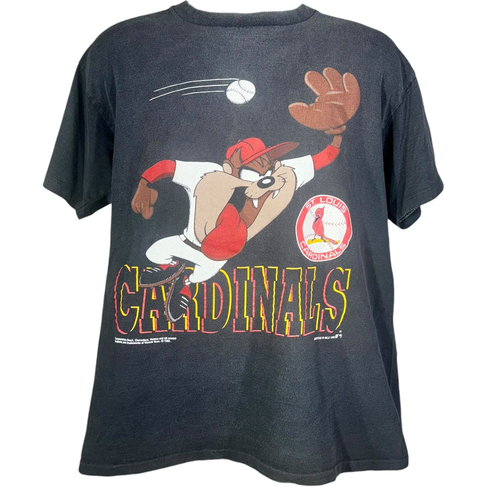 Vintage St. Louis Cardinals Taz Looney Tunes Tee 1993