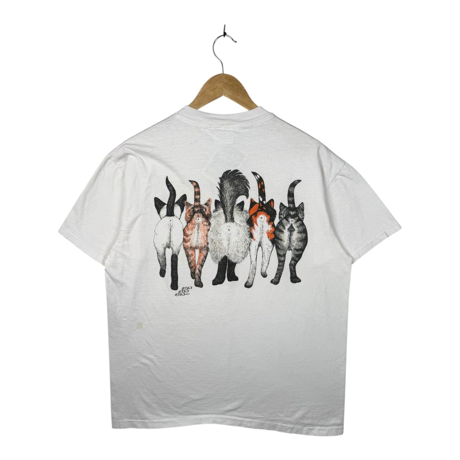 Vintage Cats Graphic T-Shirt