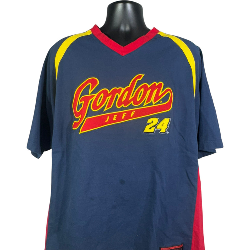 Vintage Jeff Gordon NASCAR V-Neck Tee