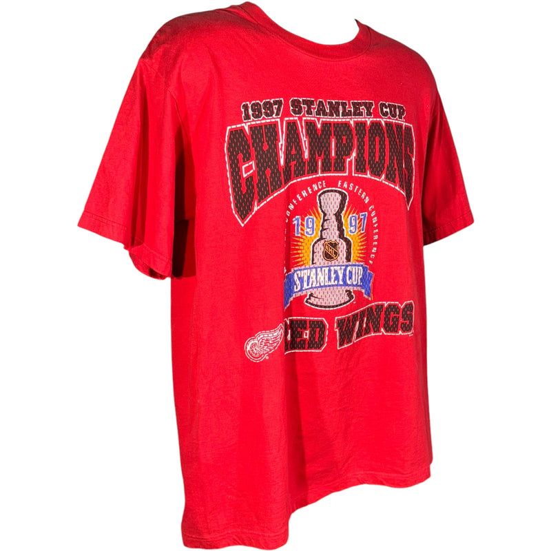 Vintage Detroit Red Wings Stanley Cup Champions Tee 1997