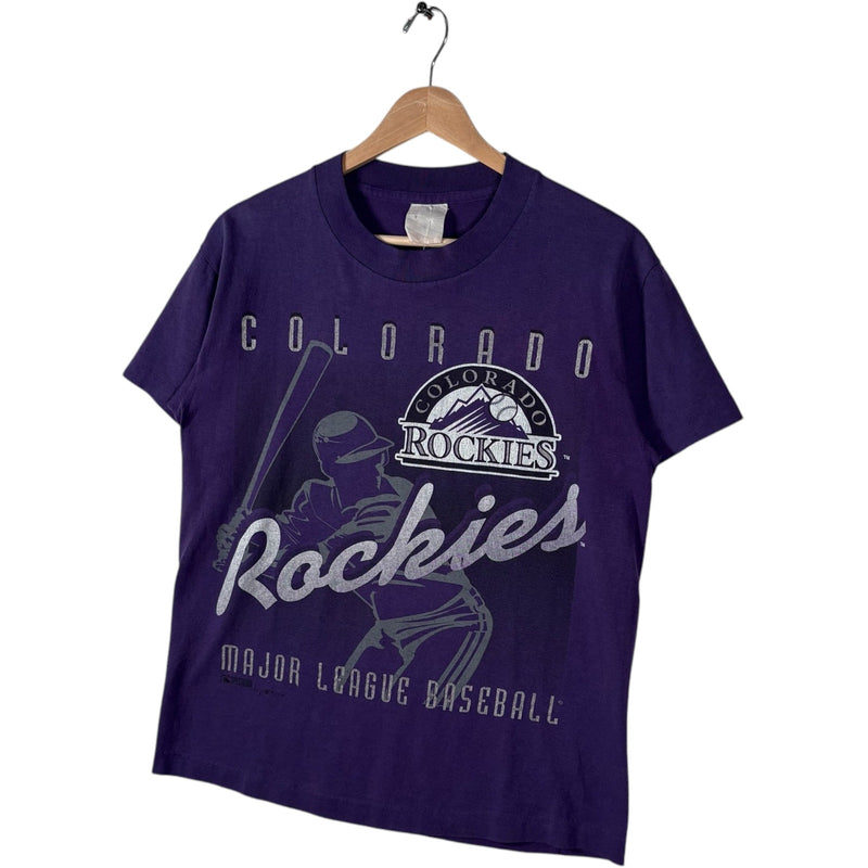 Vintage Colorado Rockies Big Print MLB Tee 90s